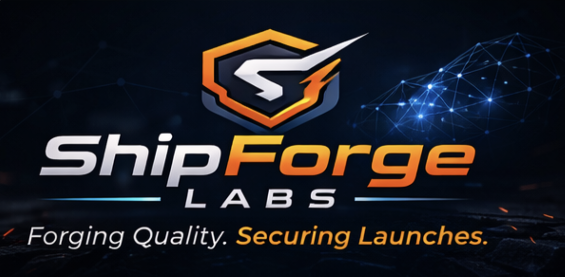 ShipForge Labs brand banner